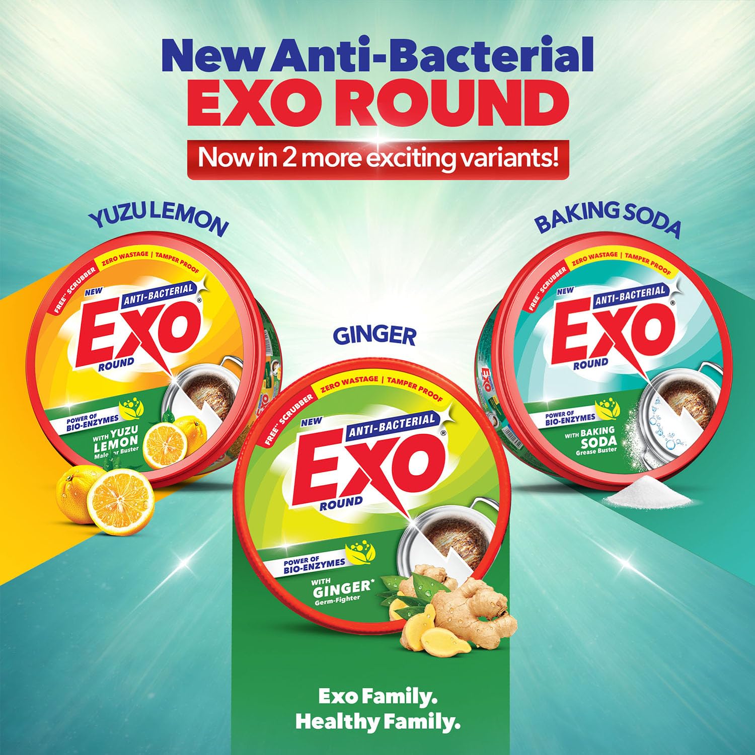 Exo Round Dishwash Bar - Image 2